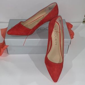 Sole Society Women’s Size 8M Kitten Heel Shoes
